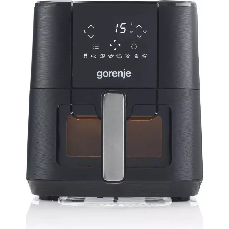 Gorenje AF1350DWB Single 5.4 L Stacionari 1350 W Karšto oro gruzdintuvė Juoda