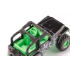 Siku Jeep „Big Wheel“ visureigio modelis, iš anksto surinktas
