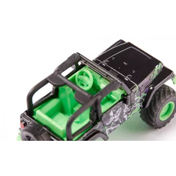 Siku Jeep „Big Wheel“ visureigio modelis, iš anksto surinktas