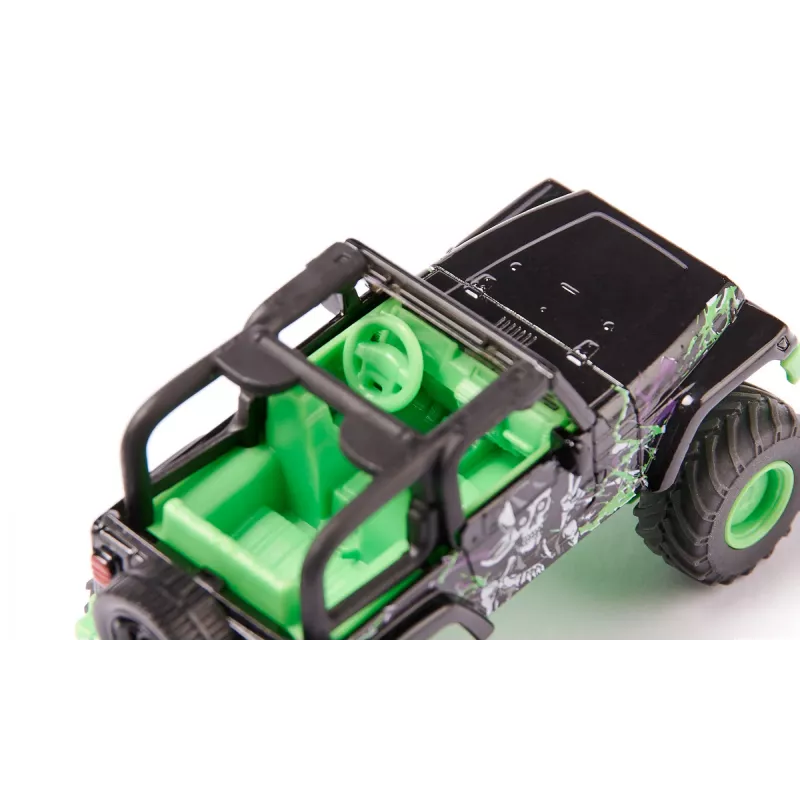 Siku Jeep „Big Wheel“ visureigio modelis, iš anksto surinktas