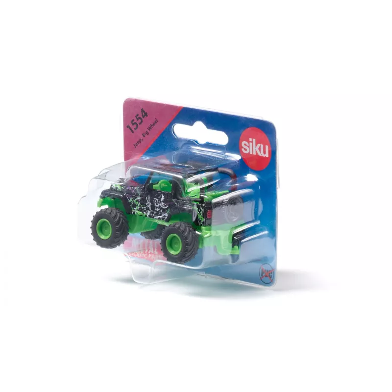 Siku Jeep „Big Wheel“ visureigio modelis, iš anksto surinktas