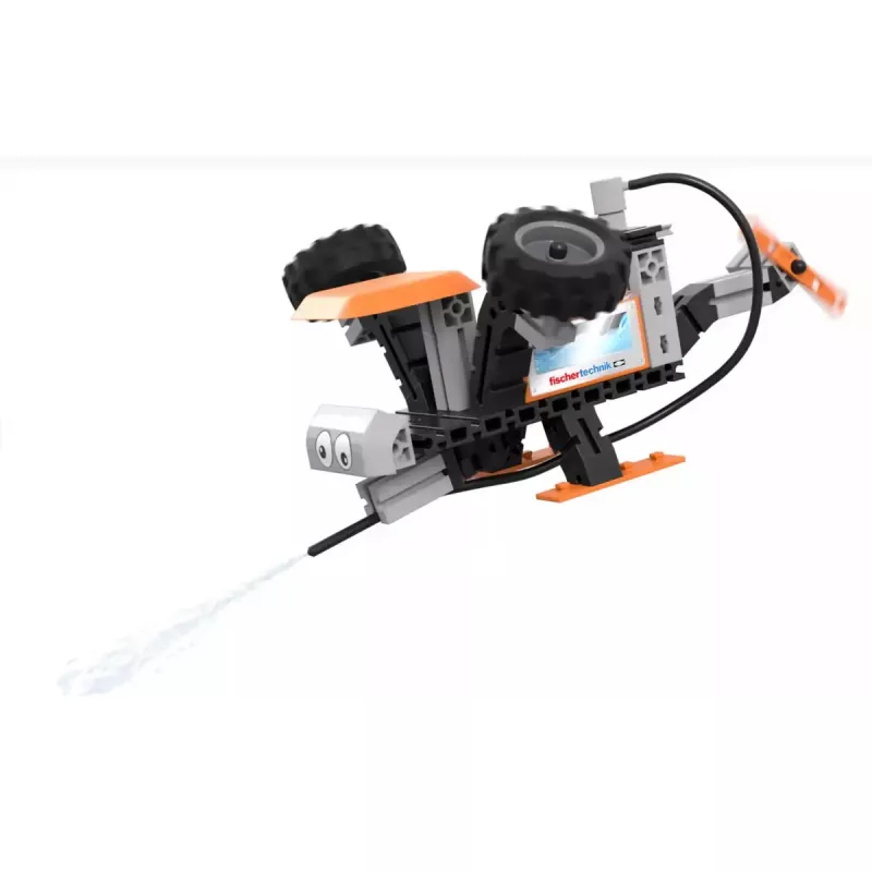 Edukacinis konstravimo rinkinys Fischertechnik Junior Pro 576100 – modulinis konstravimo rinkinys STEM mokymuisi