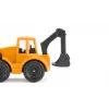 Siku MAN sunkvežimis su ekskavatoriumi-krautuvu, sunkvežimio / priekabos modelis, 1:87, MAN, berniukams / mergaitėms, metalas, plastikas, mėlyna, geltona