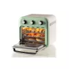 Arietė 4632 Oro gruzdintuvė ir orkaitė Vintage, 1400W, 2in1, Talpa 16L, Priedai įtraukti, Laikmatis 60 min., Dvigubas stiklas, Žalia
