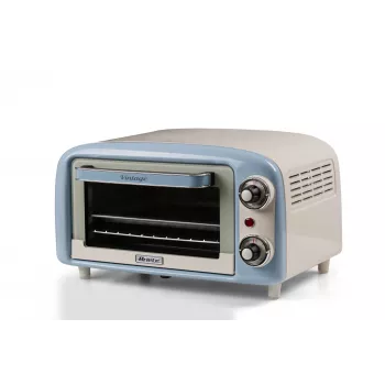 “Ariete 3919” elektrinė orkaitė “Vintage”, 800 W, 10 l talpa, dvigubas stiklas, retro, mėlyna