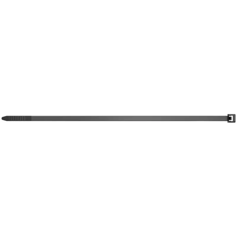 Kabelių raištis FISCHER 69374, nailono juodas, 450 mm × 7,6 mm, 100 vnt.