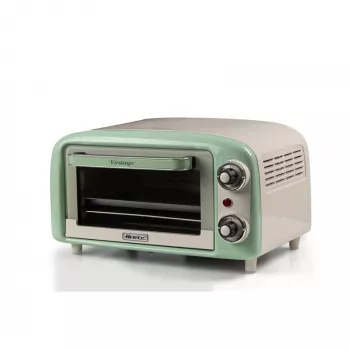 Ariete 3919 Elektrinė orkaitė Vintage, 800W, 10L talpa, Dvigubas stiklas, Retro, Žalia