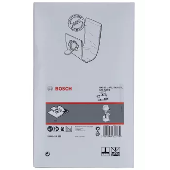 Bosch 2 605 411 229 dulkių siurblių priedai Dulkių maišelis