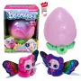 Hatchimals Bloomables – „Kittyfly“ staigmenos žaislas, interaktyvus pliušinis su pakartotiniu dvigubu atskleidimu, daugiau nei 100 garsų ir reakcijų vaidmenų žaidimams (stiliai skiriasi), elektroninis gyvūnėlis vaikams nuo 5 metų