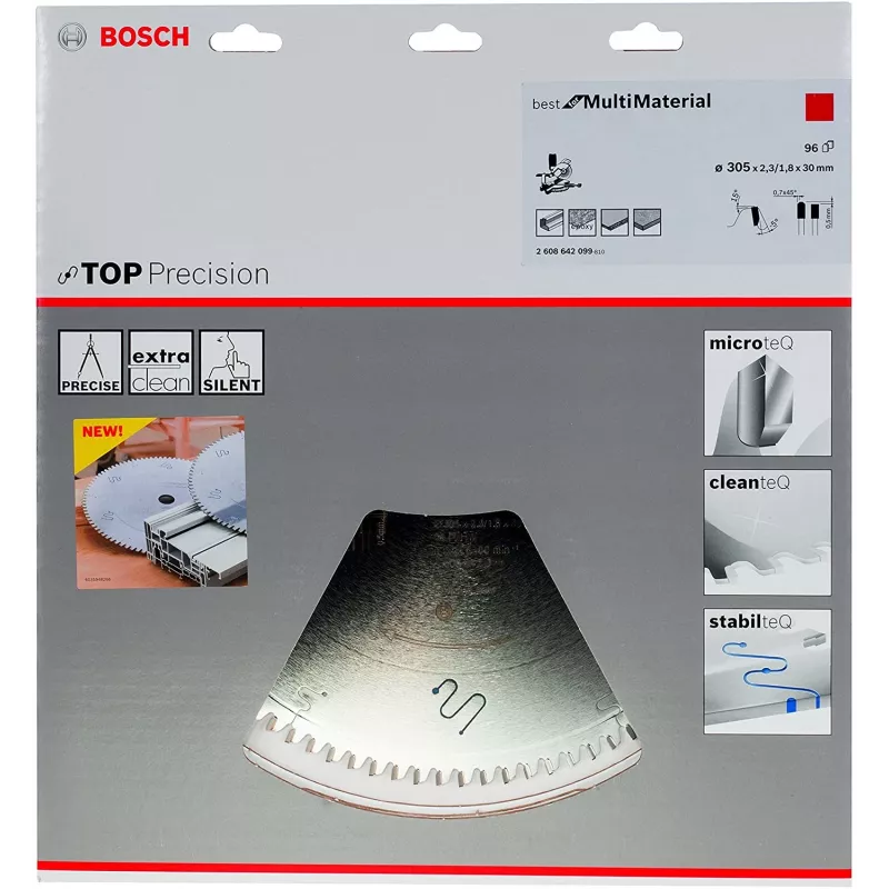 Bosch Top Precision Best for Multi Material diskiniai pjūklų peiliai