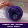 Interaktyvus žaislas – rutulys žiurkėnui Spinmaster Bitzee su 20+ skaitmeninių žiurkėnų, rieda ir reaguoja į prisilietimą, AA baterijos, įvairiaspalvis