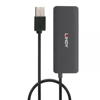USB šakotuvas Lindy 4 prievadų USB 2.0 šakotuvas