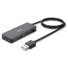USB šakotuvas Lindy 4 prievadų USB 2.0 šakotuvas