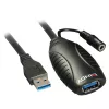 USB ilginamasis laidas Lindy 15 m USB 3.0 aktyvus ilgintuvas