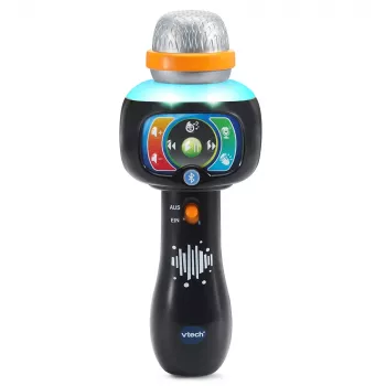 VTech Baby Magiškas dainavimo malonumo mikrofonas, Žaislinis mikrofonas, 2 metai, AAA, 200 g, Juoda