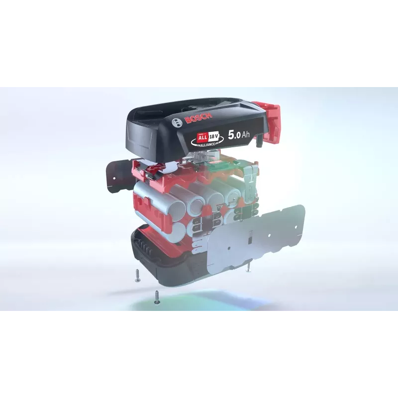 Bosch Serie 8 BSS825ALL belaidis dulkių siurblys / elektrinė šluota Baterija Sausas Be maišelio Juoda, Balta 5 Ah
