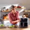 NutriBullet CrispLite Vision Vienas 8 L Atskira pastatoma 2000 W Karšto oro gruzdintuvė Juoda