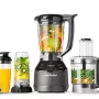 Virtuvinis kombainas NUTRIBULLET NBF580B — 1500 W, 1,8 L dubuo, juodas, nerūdijančio plieno peiliai