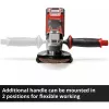 Kampinis šlifuoklis Einhell Power X-Change TE-AG 18/115-2 Li - Solo 18 Volt