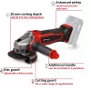 Kampinis šlifuoklis Einhell Power X-Change TE-AG 18/115-2 Li - Solo 18 Volt