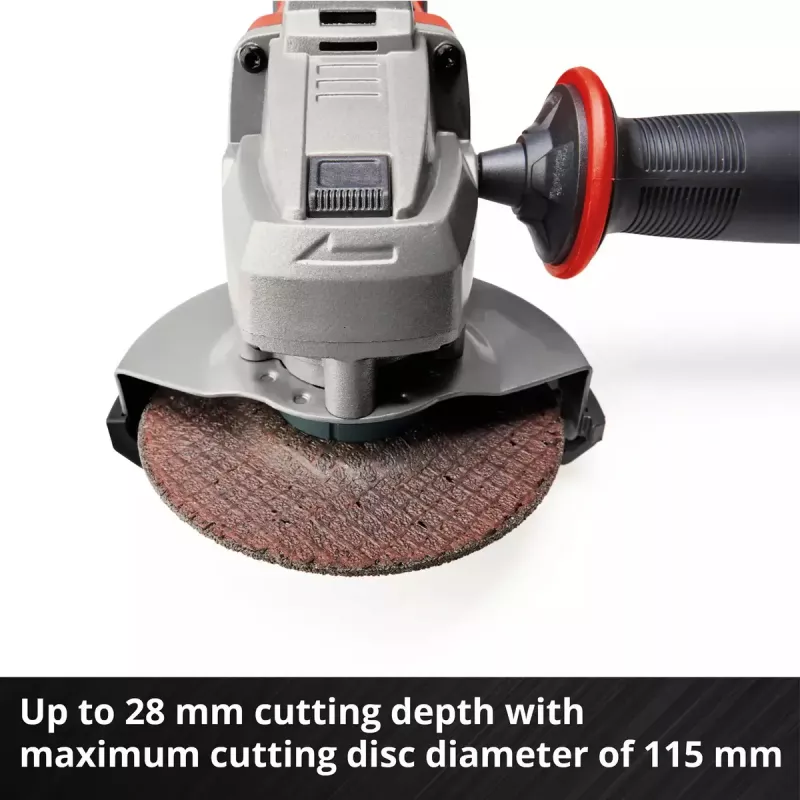 Kampinis šlifuoklis Einhell Power X-Change TE-AG 18/115-2 Li - Solo 18 Volt