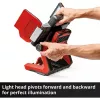 Belaidis šviestuvas EINHELL TP-CL 18/3000 Li Set Solo — įkraunamas darbo šviestuvas, raudonas, parduodamas be baterijos ir įkroviklio