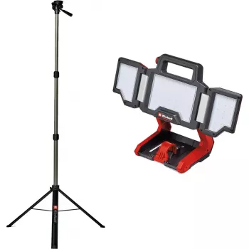 Belaidis šviestuvas EINHELL TP-CL 18/3000 Li Set Solo — įkraunamas darbo šviestuvas, raudonas, parduodamas be baterijos ir įkroviklio
