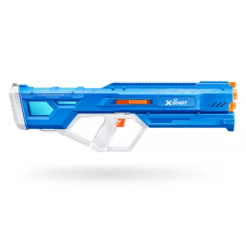 Zuru vandens šautuvas Mega Pulse Motor Soaker XSHOT — maitinamas baterijomis motorizuotas vandens šautuvas (modelis 118159)