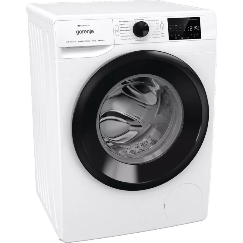 Gorenje WPNEI84A1TS skalbimo mašina Įkraunama iš priekio 8 kg 1400 aps./min Balta