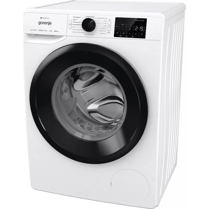 Gorenje WPNEI84A1TS skalbimo mašina Įkraunama iš priekio 8 kg 1400 aps./min Balta