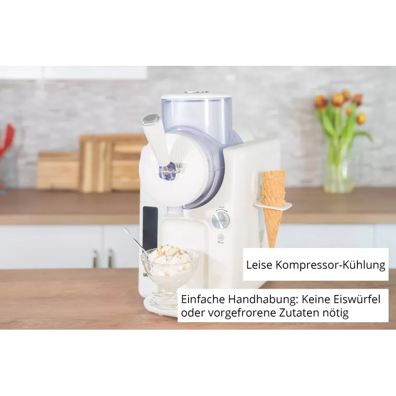 Unold 2in1 ledo ir minkštų ledų aparatas Sofie 48950 2 L 150 W