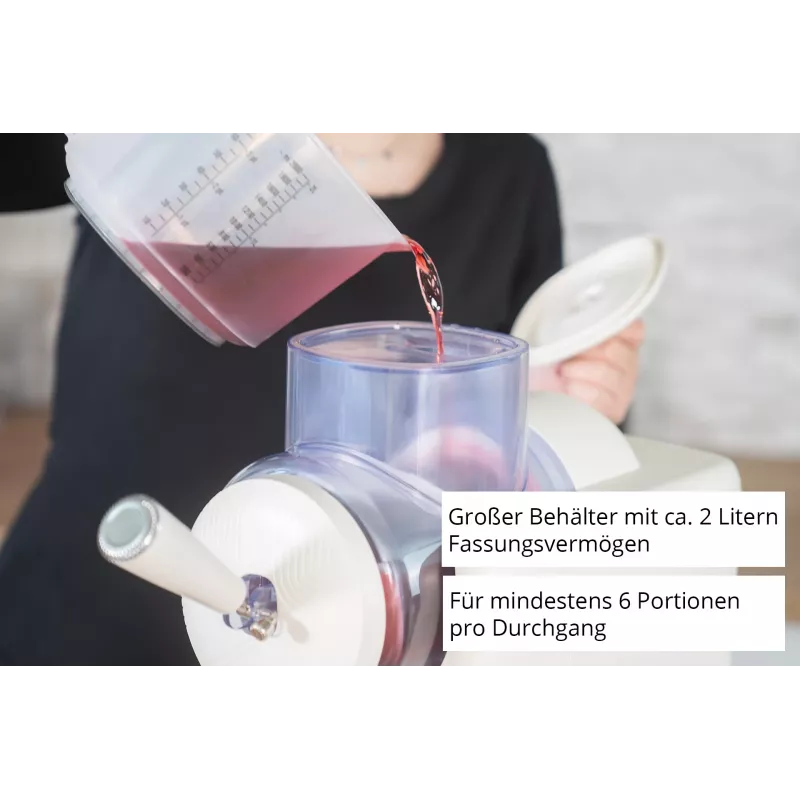 Unold 2in1 ledo ir minkštų ledų aparatas Sofie 48950 2 L 150 W