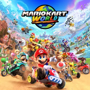 Nintendo Mario Kart World Standard Supaprastinta kinų, vokiečių, anglų, ispanų, prancūzų, italų, japonų, korėjiečių, portugalų, rusų Nintendo Switch 2