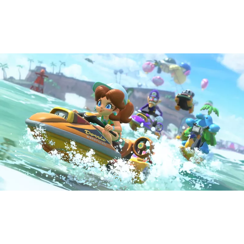 Nintendo Mario Kart World Standard Supaprastinta kinų, vokiečių, anglų, ispanų, prancūzų, italų, japonų, korėjiečių, portugalų, rusų Nintendo Switch 2