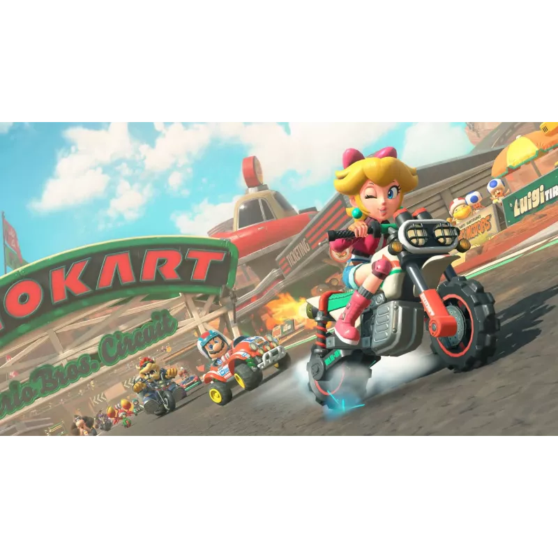 Nintendo Mario Kart World Standard Supaprastinta kinų, vokiečių, anglų, ispanų, prancūzų, italų, japonų, korėjiečių, portugalų, rusų Nintendo Switch 2