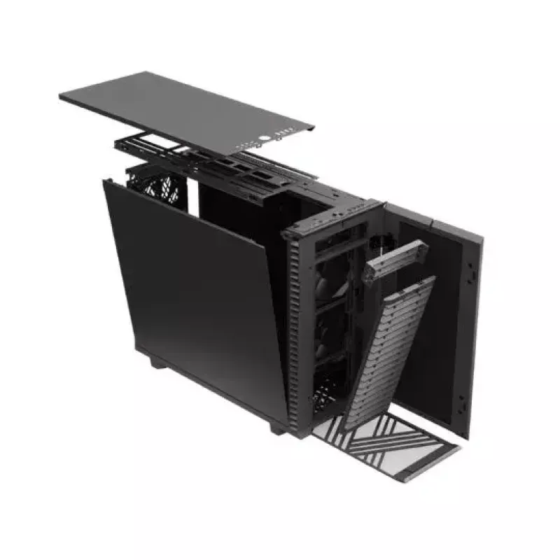 PC korpusas Fractal Design Define 7 Midi Tower pilkas