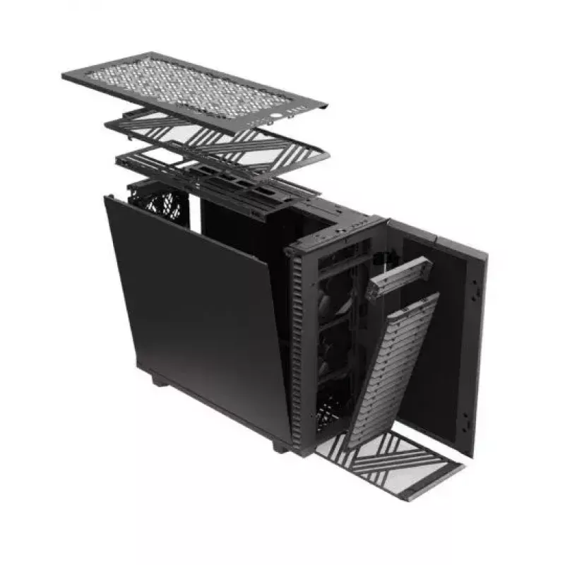 PC korpusas Fractal Design Define 7 Midi Tower pilkas