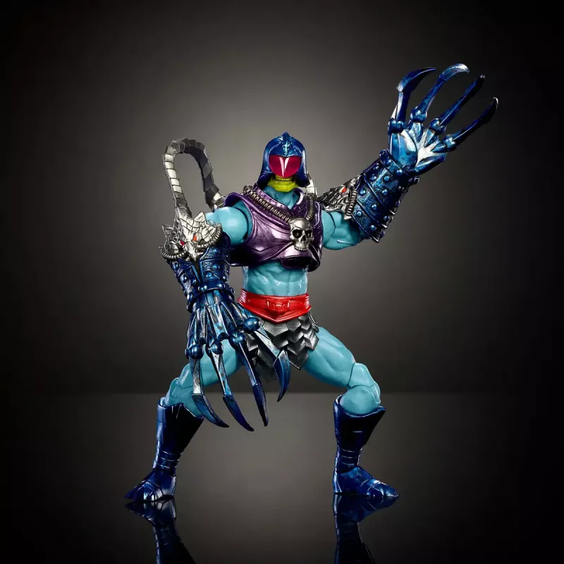 Veiksmo figūrėlė MATTEL Masters of the Universe Masterverse Terror Claws Skeletor, kolekcinė artikuliuota figūrėlė
