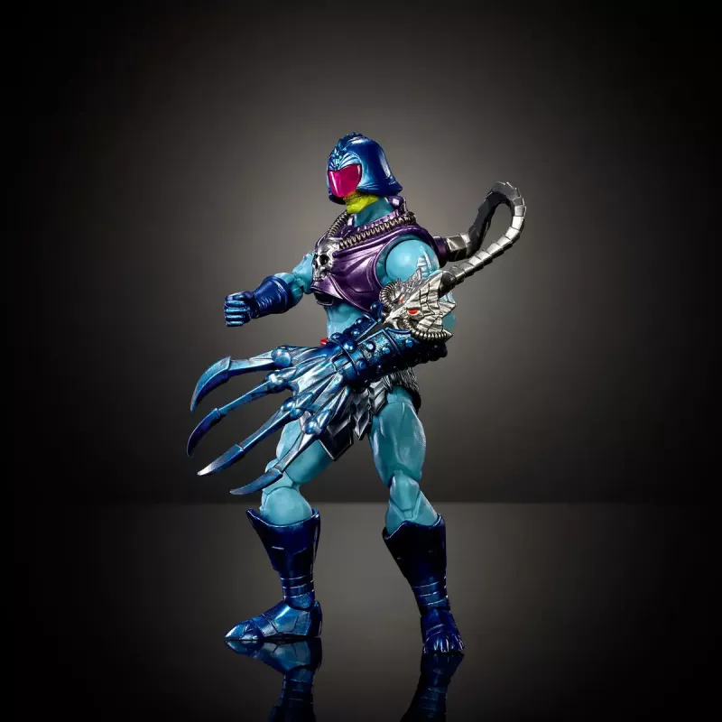 Veiksmo figūrėlė MATTEL Masters of the Universe Masterverse Terror Claws Skeletor, kolekcinė artikuliuota figūrėlė