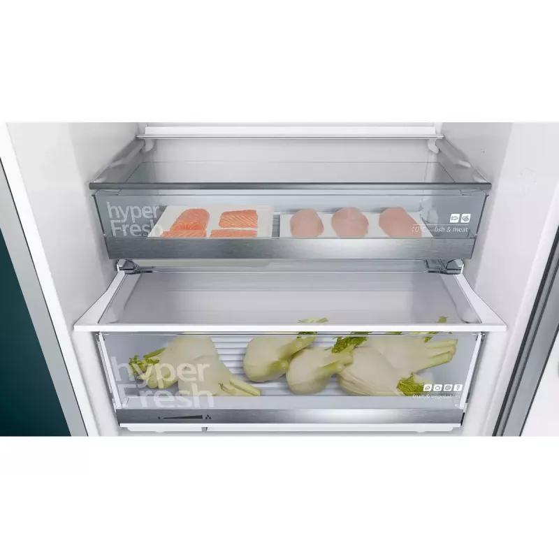 Siemens KG49EAICA šaldytuvas-šaldiklis Laisvai pastatomas 419 l Nerūdijantis plienas