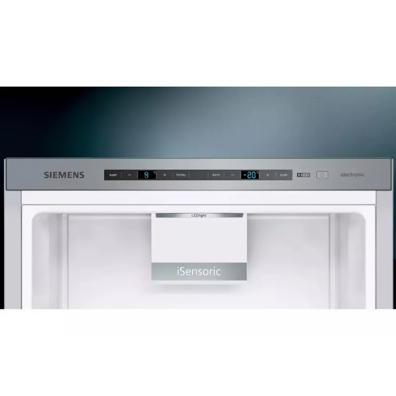 Siemens KG49EAICA šaldytuvas-šaldiklis Laisvai pastatomas 419 l Nerūdijantis plienas