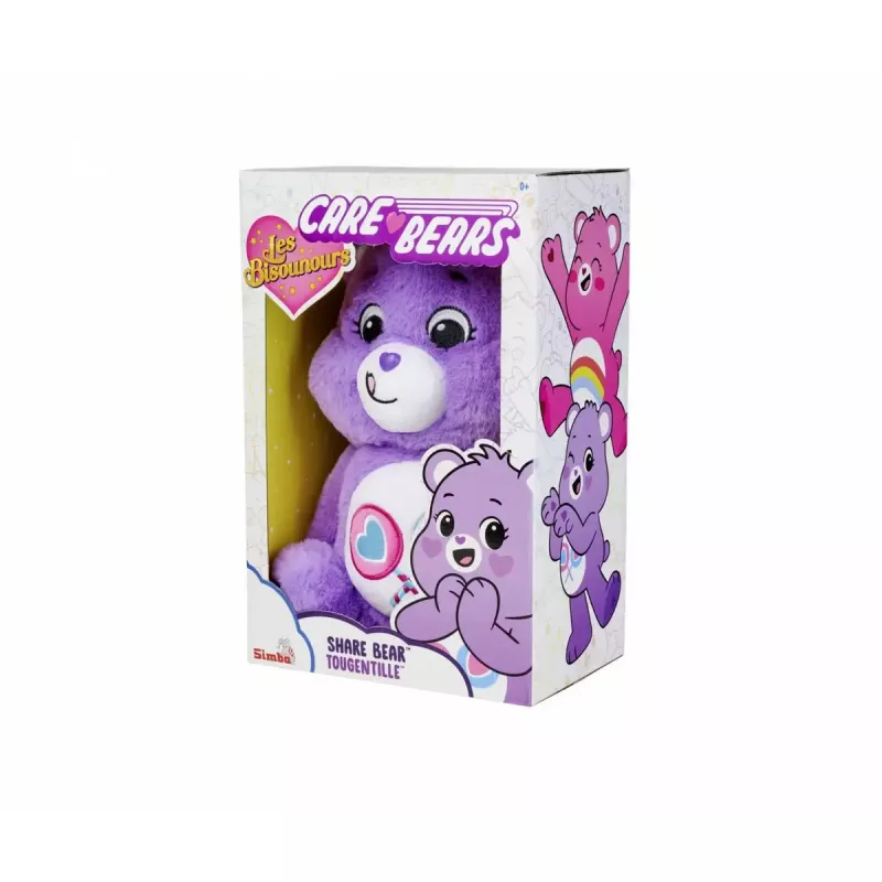 Plush soft toy Simba-Dickie Care Bears Share Gern Bärchi 35 cm – mielas žaislas glaustynėms