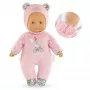 Minkštas žaislas meškiukas Simba‑Dickie Corolle Mon Doudou Corolle Sweetheart rožinis — paguodos pliušinė lėlė