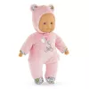 Minkštas žaislas meškiukas Simba‑Dickie Corolle Mon Doudou Corolle Sweetheart rožinis — paguodos pliušinė lėlė