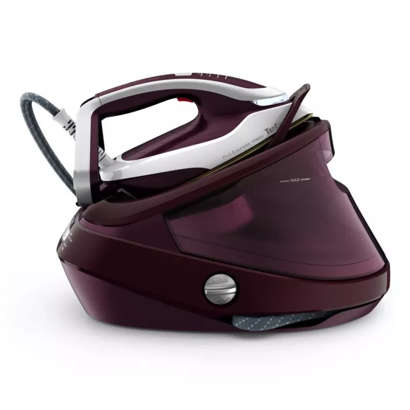 Tefal Pro Express Vision GV9810 3000 W 1,1 L Durilium AirGlide Autoclean padas Raudona, Balta