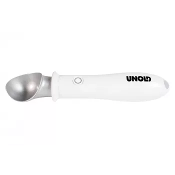 Disher scoop Unold 488990 4 mm Nerūdijantis plienas Plastikas Balta