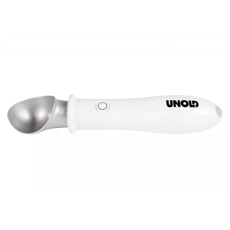 Disher scoop Unold 488990 4 mm Nerūdijantis plienas Plastikas Balta
