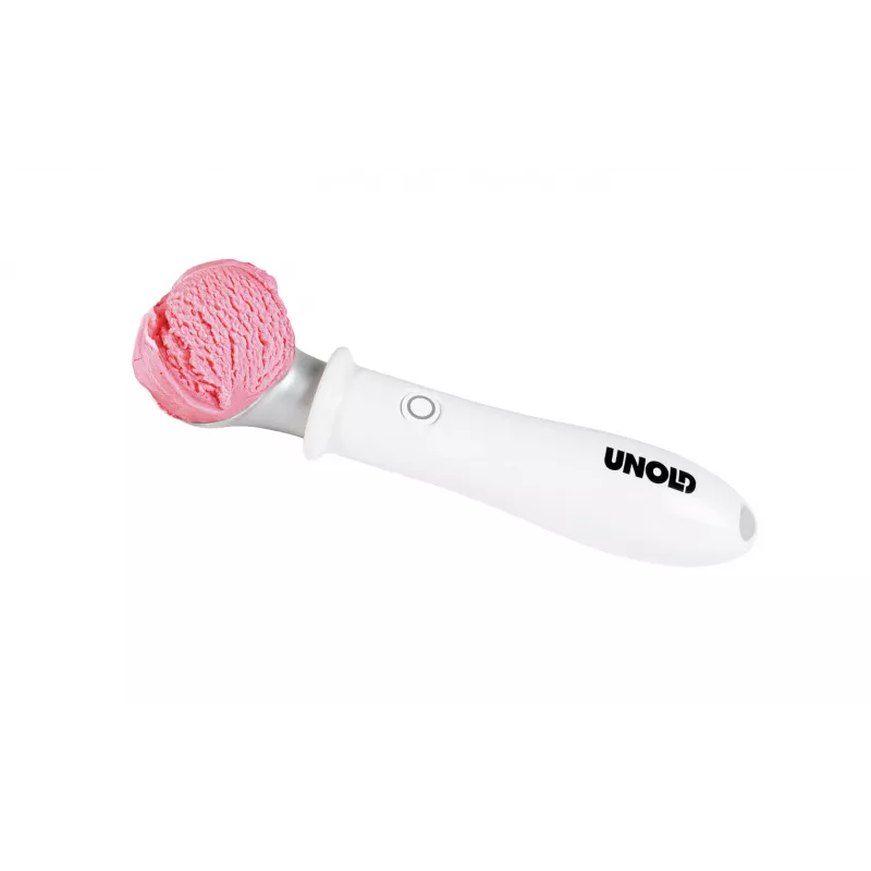 Disher scoop Unold 488990 4 mm Nerūdijantis plienas Plastikas Balta