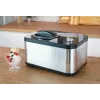 Unold 48826 Eismaschine & Joghurtbereiter EVA kompresorinis ledų aparatas 1,5 L 120 W juoda, nerūdijantis plienas
