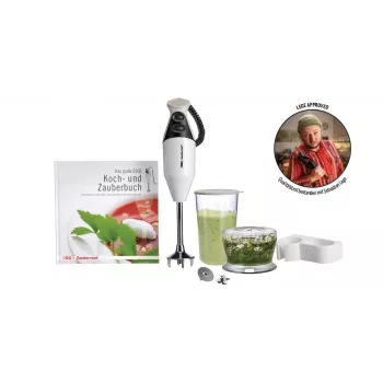 ESGE M 160 G Gourmet 0,6 l panardinamasis trintuvas 160 W antracito, baltos spalvos
